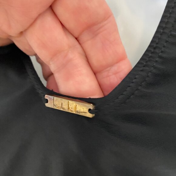 Nicole Miller square neck Parrot Print One Piece swimsuit size 8 - Picture 4 of 9